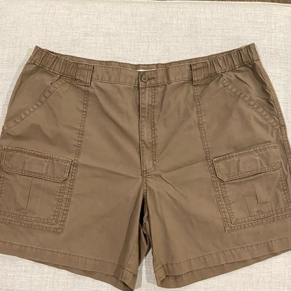 Savane Men's Tan Cargo Shorts